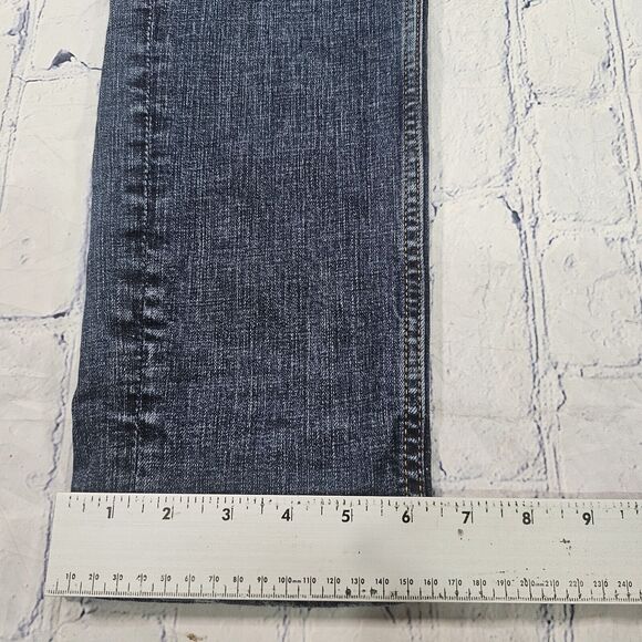 The Stronghold MENS SZ 30X32 Selvedge Jeans Denim Relaxed Tapered Button Fly Fit - Picture 5 of 16
